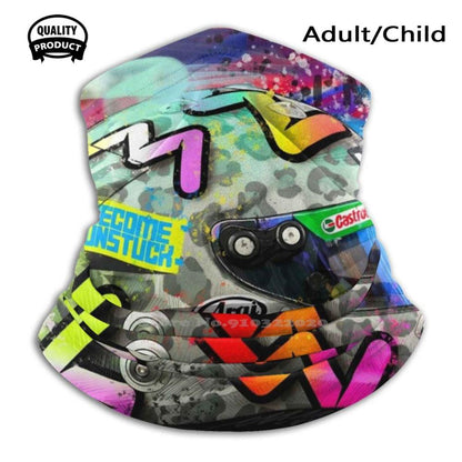 F1 Racing Bills RB Driver Daniel Ricciardo-Graffiti Artwork Causal Cap & Buckets Hat Adults & Kids Sizes