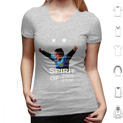 F1 Fernando Alonso 14  Spirit Of T Shirt 100% Cotton Unisex Fan Merchandise