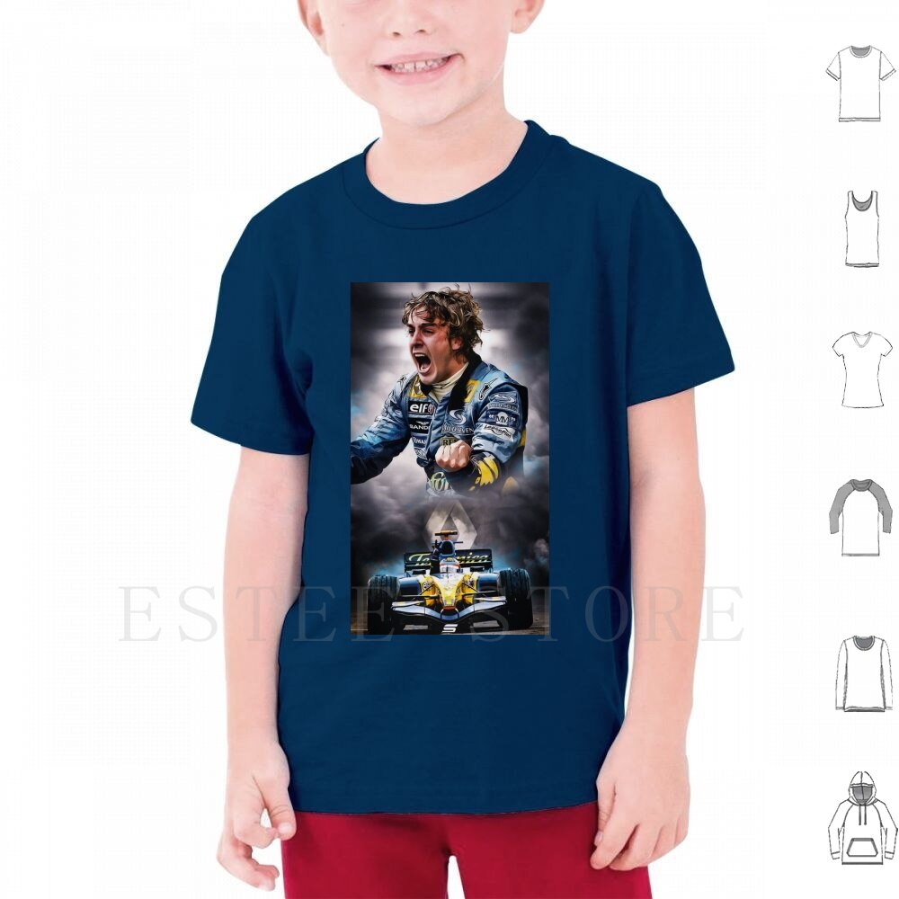 F1 Fernando Alonso 14 2 X World Champion Edition Fan Unisex T Shirt