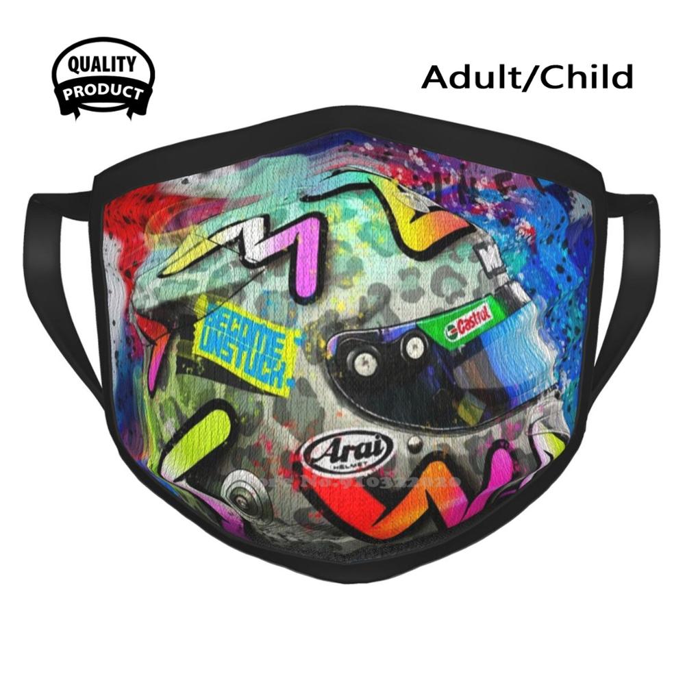 F1 Racing Bills RB Driver Daniel Ricciardo-Graffiti Artwork Causal Cap & Buckets Hat Adults & Kids Sizes