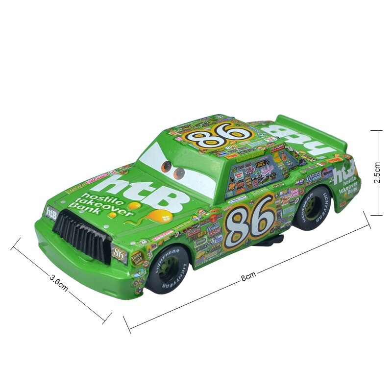 F1 Disney Pixar Cars 3 Hamilton Lewi Chick Hicks Jackson Storm Ramirez 1:55 Diecast Vehicle Metal Alloy Toy For Boys Christmas Gift