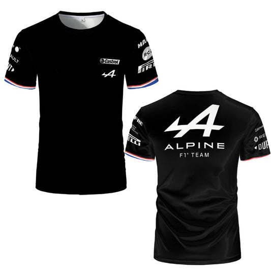F1 Team Alpine T-Shirt Gasly Ocon Unisex Fan Merchandise