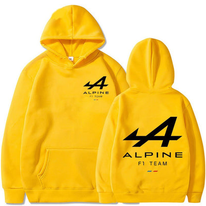 F1 Alpine Team Unisex Hoodie Fan's Merchandise Adults and Kids Sizes Available