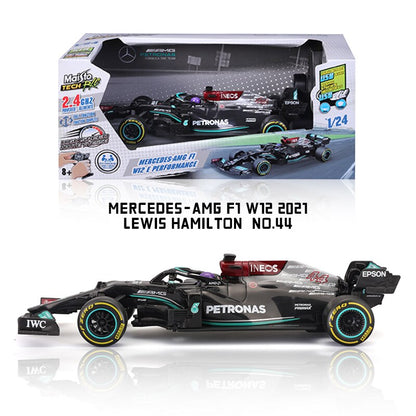 F1 Mercedes-AMG Team Formula One 1/24 RC Car Model W12#44 W10#44 Lewis Hamilton Remote Control Car Toy Collection Gift
