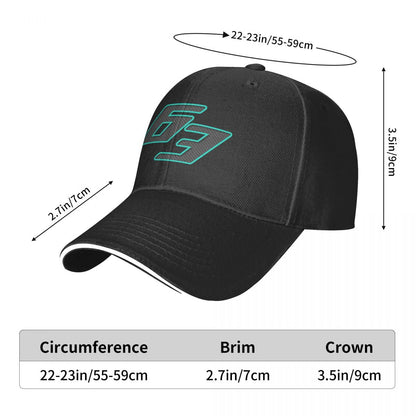 F1 Mercedes AMG 63 George Russell Baseball Cap Fan Merchandise Unisex | Best Gift for him or her | Formula 1 Gifts
