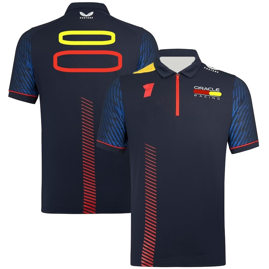 F1 Oracle Red Color Bull Racing 2023 Sergio Perez Team Polo