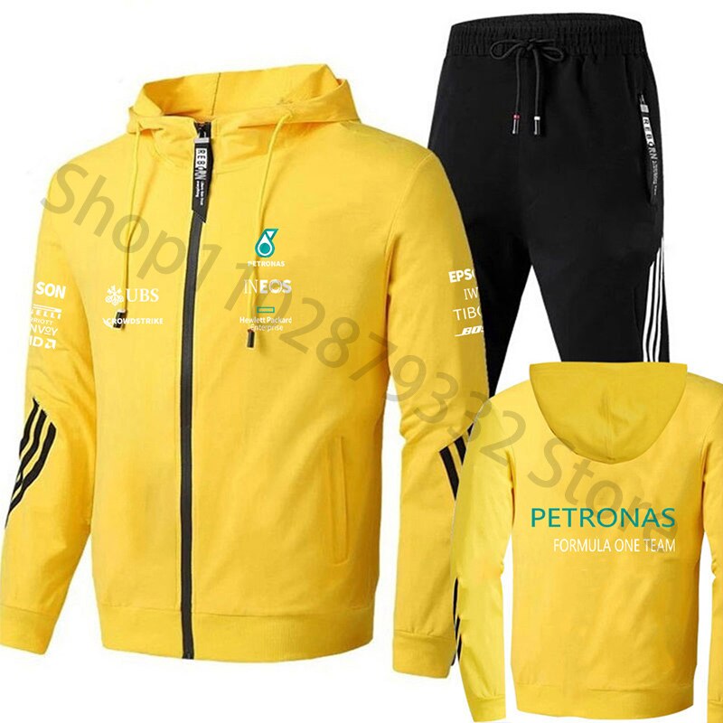 F1 Petronas Mercedes AMG Team Hamilton/Russell Casual Set | Best Gift for him or her | Formula 1 Gifts