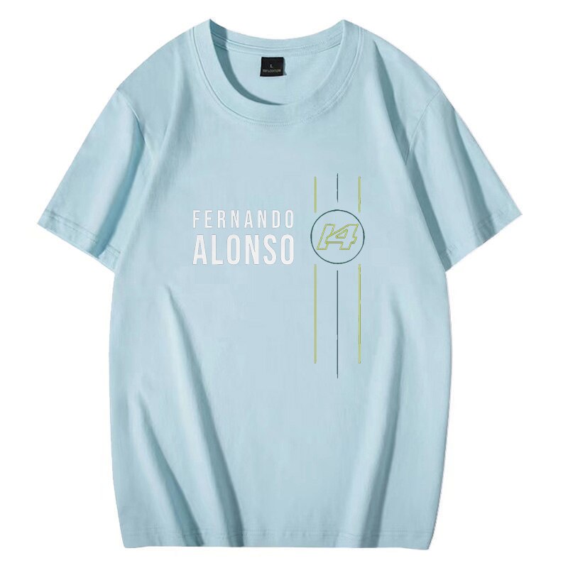 F1 Fernando Alonso 14 Unisex Fan's T Shirt Aston Martin Team Driver