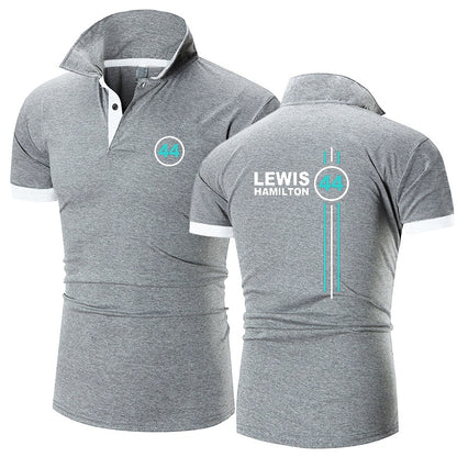 Lewis Hamilton 44 Casual Polo Shirt Men's