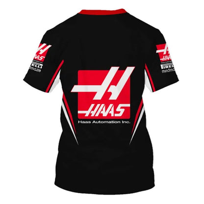 F1 Team Haas Sports Tee F1 Fan Merchandise and Great Gift