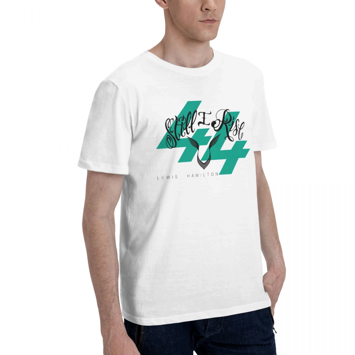 F1 Mercedes AMG Lewis Hamilton 44"Still I Rise" T-Shirt | Best Gift for him or her | Formula 1 Gifts
