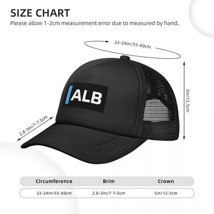 F1 Williams Team Driver Alex Albon Alb Baseball Cap Unisex Fan Merchandise