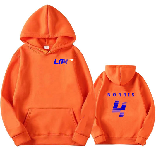 F1 Mclaren Lando Norris 4 Fans Hoodie Unisex Adults and Kids Sizes Available Fan Merchandise Great Gift