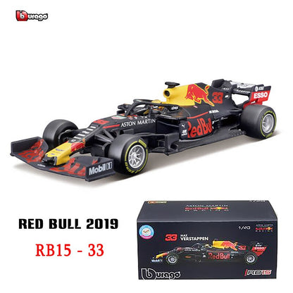 Bburago 1:43 2022 #4 Lando Norris McLaren F1 Team MCL36 #3 Daniel Ricciardo Alloy Toy Car Model Super Formula Die Cast Model