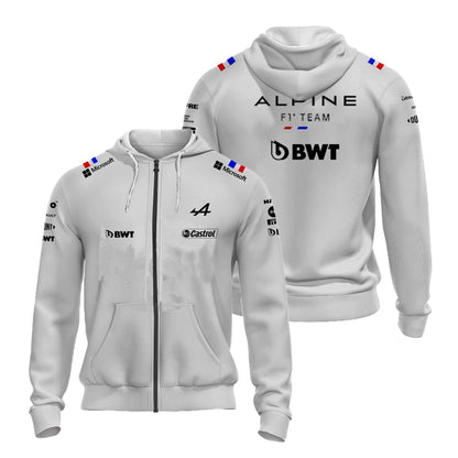 F1 Alpine Team Hoodie Unisex Fan Merchandise Ocon Gasly