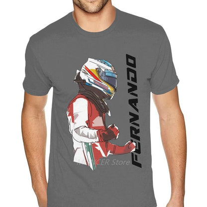 F1 Aston Martin Team Driver Fernando Alonso 14 Fan's T Shirt Unisex Fan Merchandise