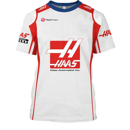 Haas Team Casual Sports  T-Shirt