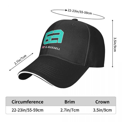 George Russell 63 Baseball Cap | Best Gift for him or her | Formula 1 Gifts