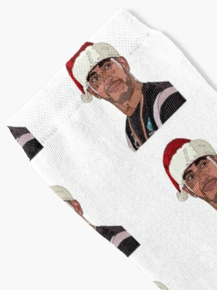 F1 Mercedes AMG Lewis Hamilton 44 Santa Hat Socks | Best Christmas Gift Stocking Filler for him or her | Formula 1 Gifts
