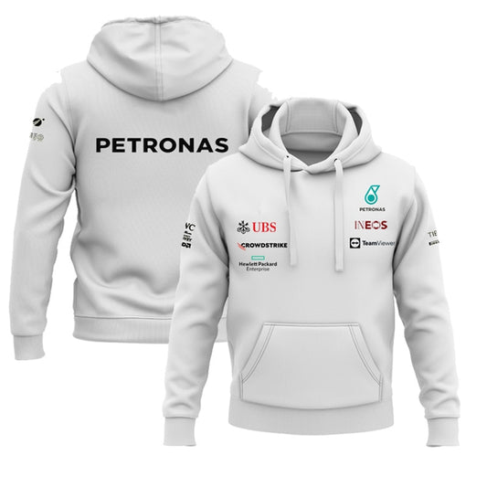 F1 Mercedes AMG Petronas F1 Team Fan's Hoodie Unisex Fan Merchandise Lewis George