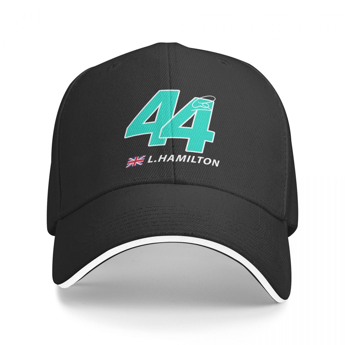 F1 Mercedes AMG Driver Lewis Hamilton 44 Baseball Cap Fan Merchandise Unisex Gift