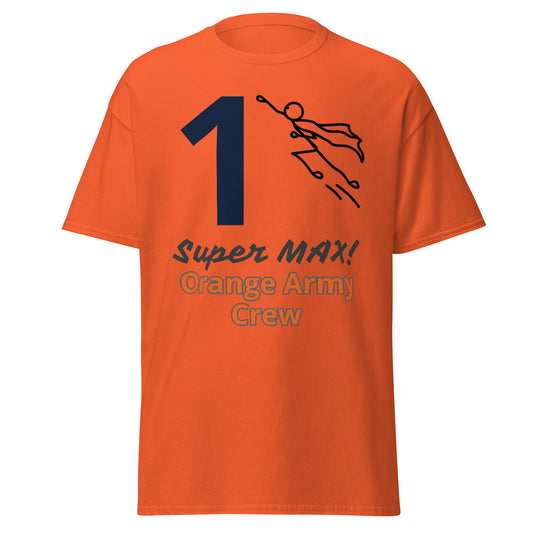 Super Max 1 F1 Verstappen Orange Army tee