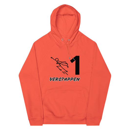 Super Max Verstappen 1 F1 Unisex eco raglan hoodie