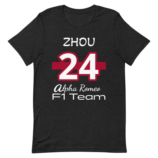 Zhou Alpha Romeo F1 Unisex t-shirt