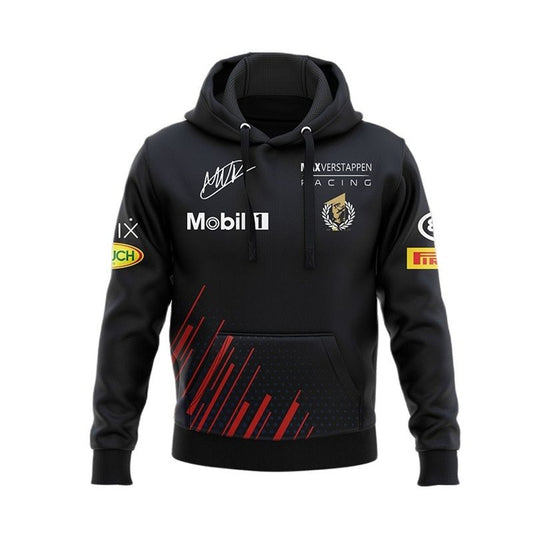 F1 Drivers CHAMPION of the WORLD "MAX" Verstappen Red Bull Team Hoodie