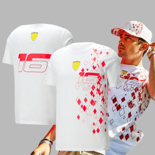 Scuderia Team 2023 F1 Charles Leclerc Monaco GP T shirt