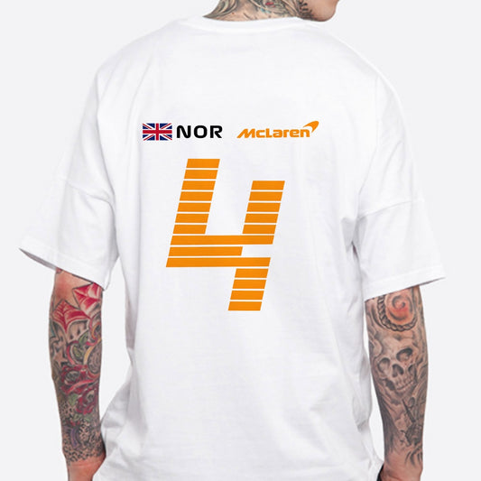 Lando Norris Mclaren Team Logo T shirt