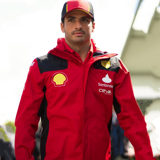 Scuderia Ferrari F1 2023 Team Carlos Sainz Charles Leclerc Jacket