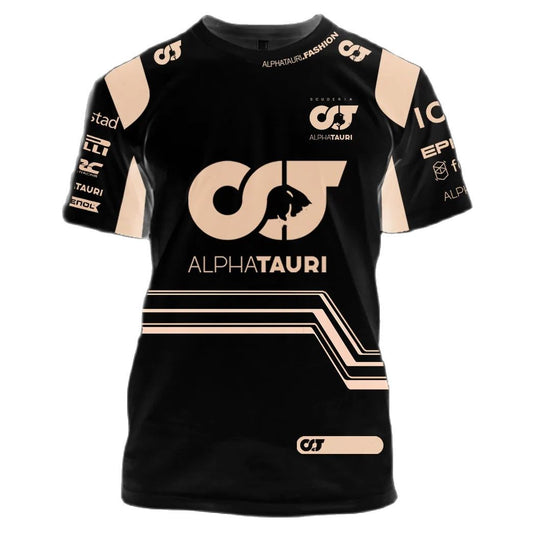 F1 Alpha Tauri Team T-Shirt Unisex Fan Merchandise