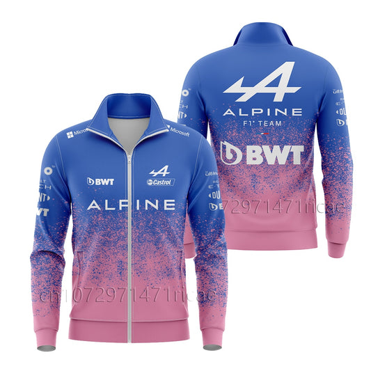 F1 Alpine Team Top Unisex Fan Merchandise Jacket Ocon Gasly