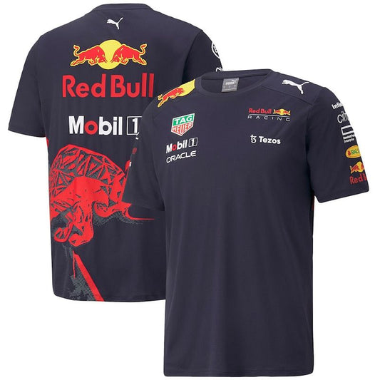 Redbull Team T-Shirt 2023 Issue Breathable Sports Material in Men's, Women's & Kids Sizes