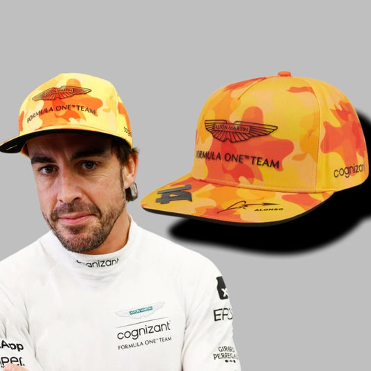 F1 Aston Martin Team 2023 Limited Edition Fernando Alonso 14 Cap Fan Merchandise Ideal Gift