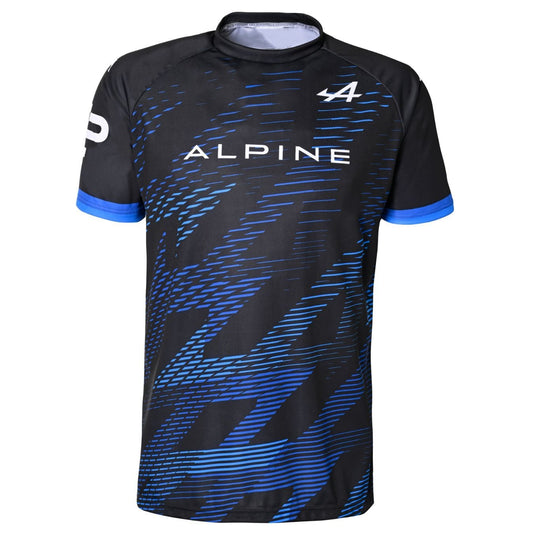 F1 Alpine Team Racing T-Shirt Men's Lightweight Breathable Sports T Shirt Fan Merchandise Ocon Gasly