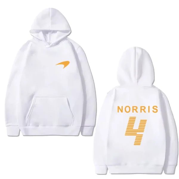 Hot sale Lando Norris Racing Driver Hoodie Unisex- Best Formula 1 Gift for F1 Fans - Image 2