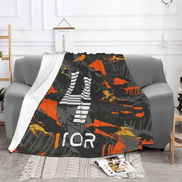 Lando Norris 4 Blanket- Best Formula 1 Gift for F1 Fans - Image 3