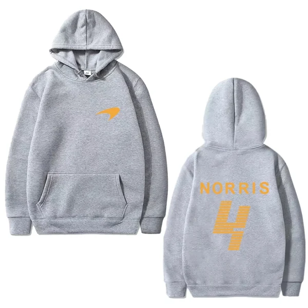 Hot sale Lando Norris Racing Driver Hoodie Unisex- Best Formula 1 Gift for F1 Fans - Image 6