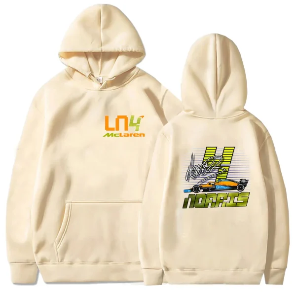 Lando Norris 4 F1 Sweatshirt Kids Hoodie- Best Formula 1 Gift for F1 Fans - Image 4