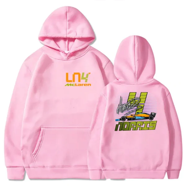 Lando Norris 4 F1 Sweatshirt Kids Hoodie- Best Formula 1 Gift for F1 Fans - Image 3